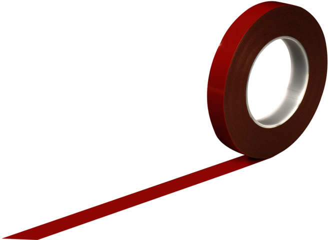 Лента двусторонняя клеющая акриловая HS-ACRYL TAPE 9мм х 10м (уп.=2шт.)