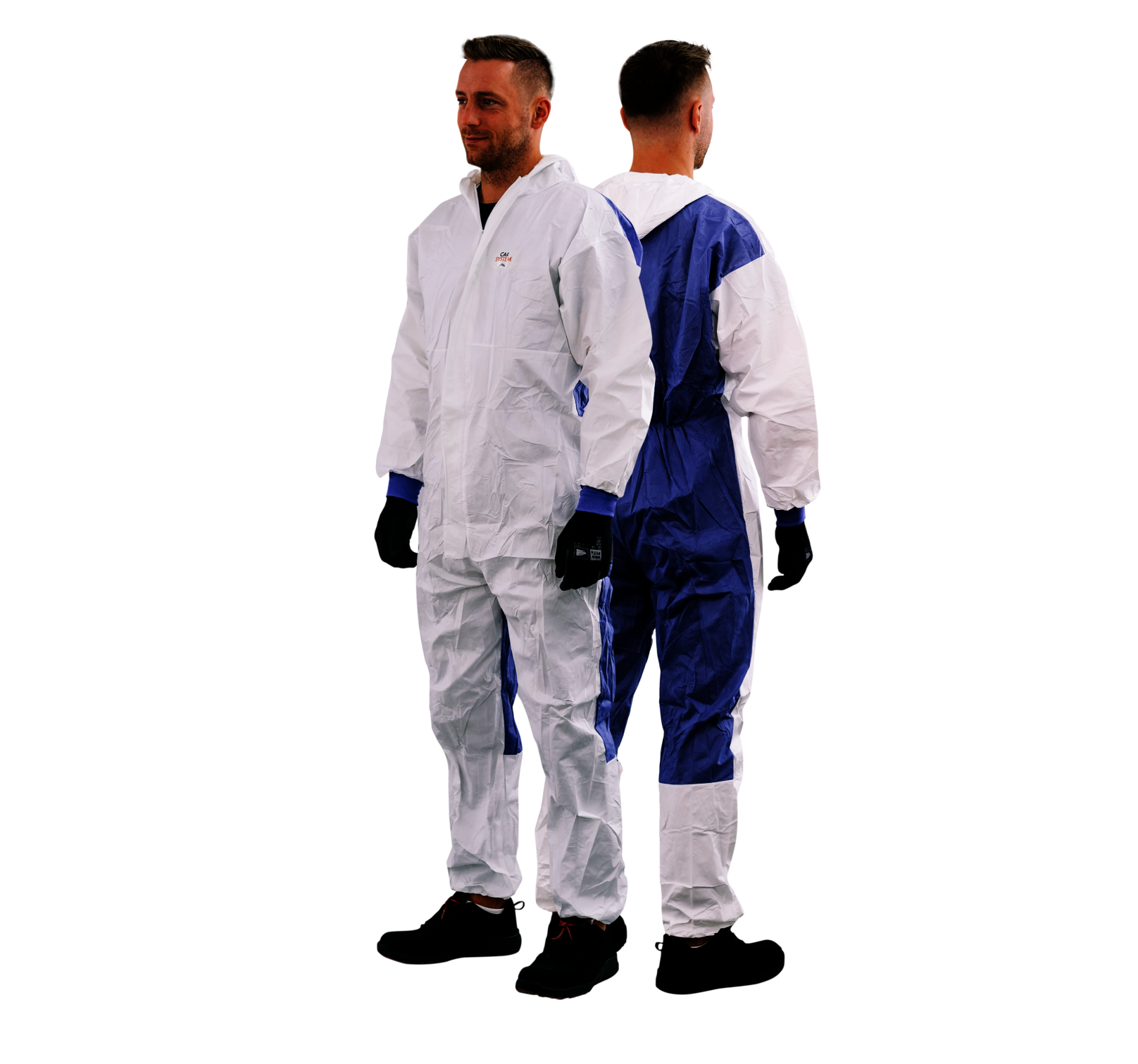 Комбинезон DISPOSABLE PROTECTIVE COVERALL одноразовый, размер S