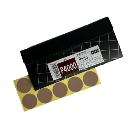 Круг шлифовальный PROFLEX PLUTO D34мм P4000, на плёнке (уп.=100шт.)