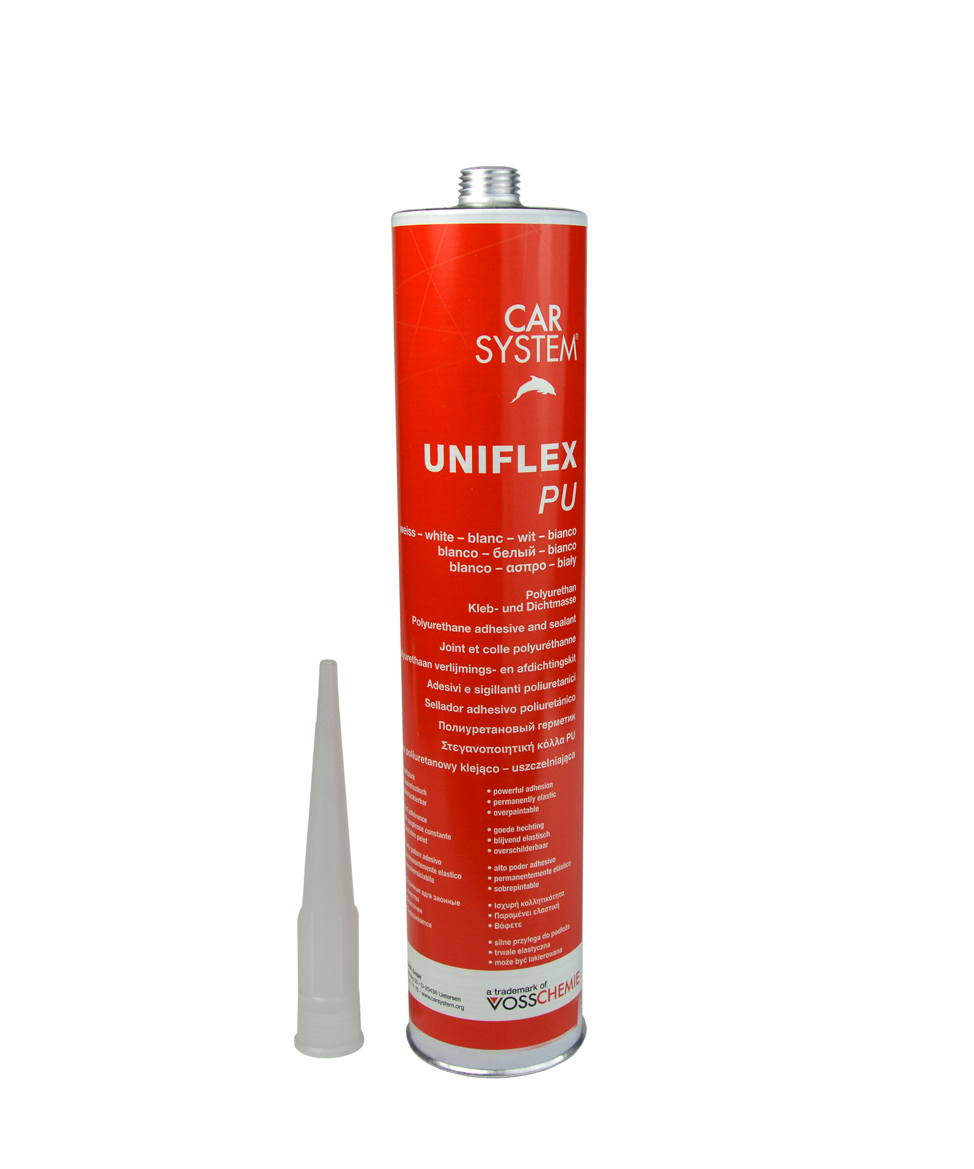Герметик 1К полиуретановый шовный UNIFLEX PU, белый (310мл)